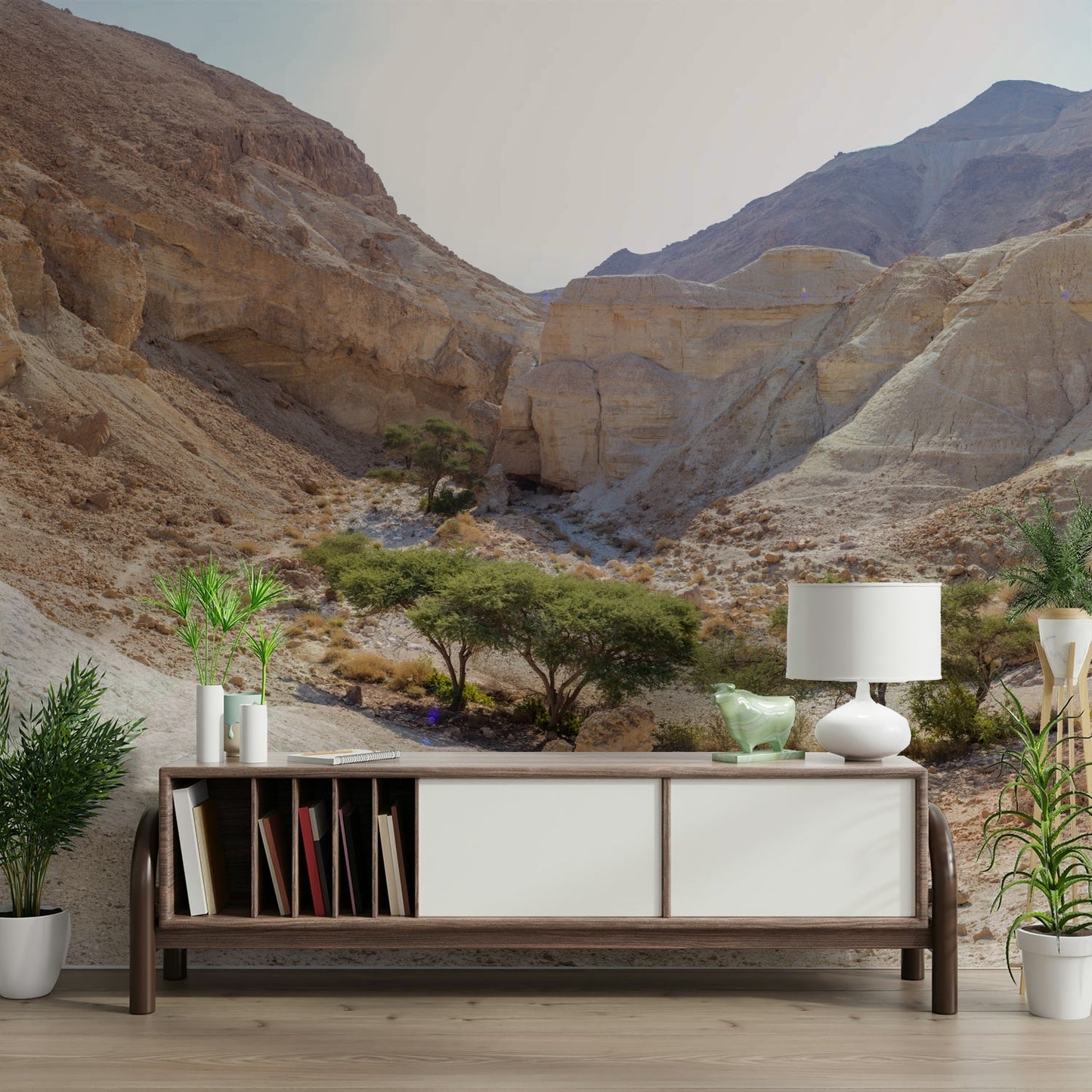 Earthy and natural color palette.

