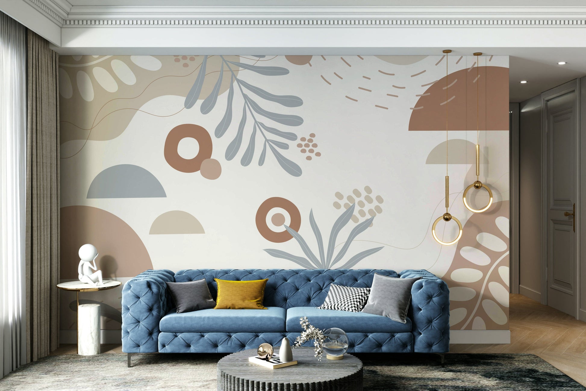 The image feels peaceful and restful.

