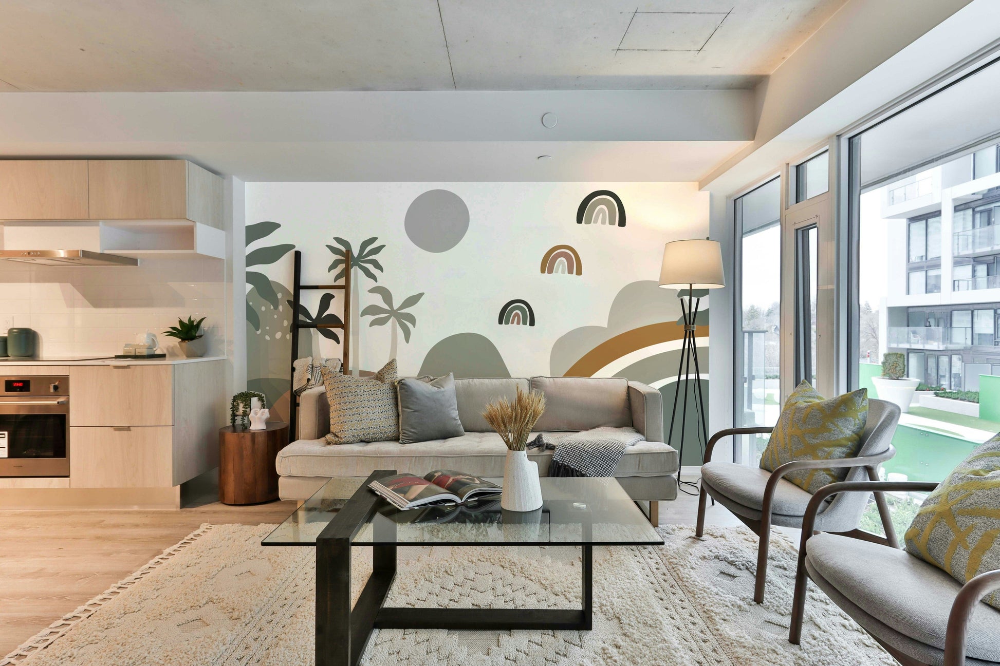 The image is suitable for a children's room or a bedroom.

