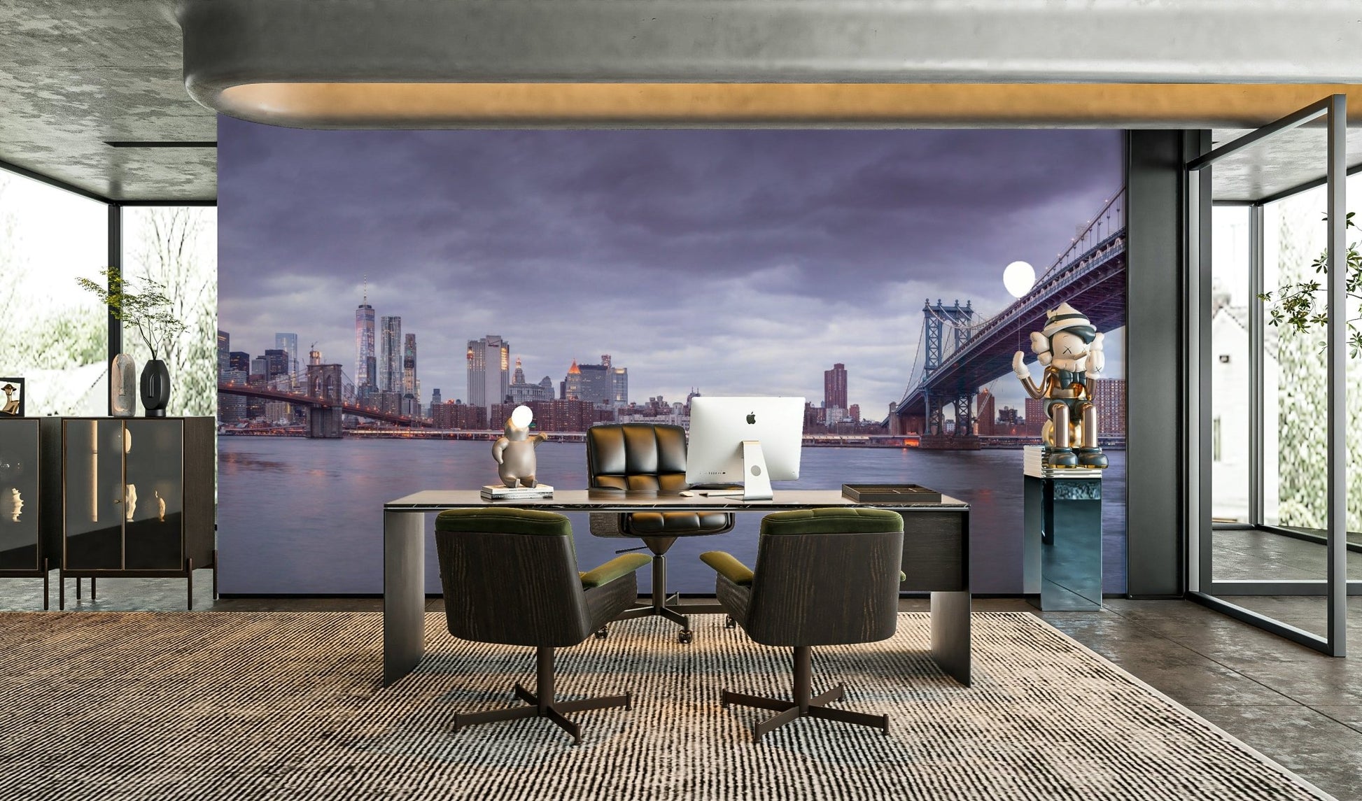 The style is classic and feels very connected to the city.

