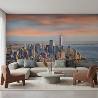 New York Dawn Wall Mural