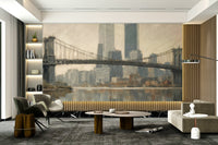 The art style is realistic, like a high-quality, long-exposure photograph.
