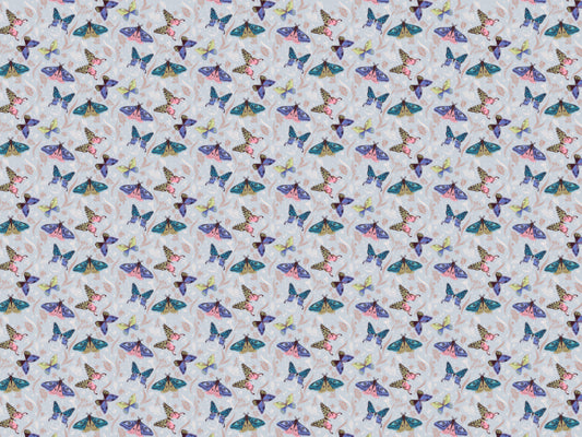 Colorful Butterfly Pattern Wallpaper Mural