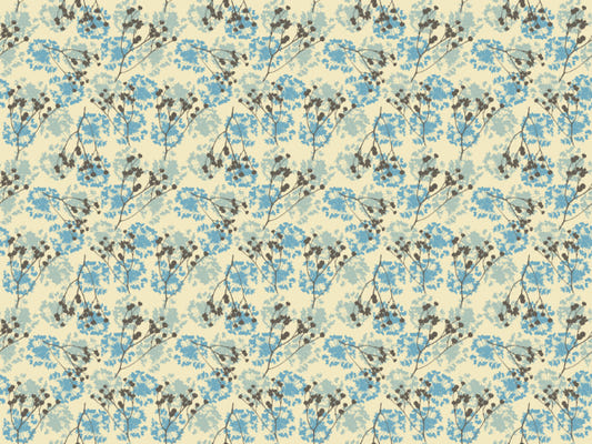 Delicate Floral Wallpaper Mural