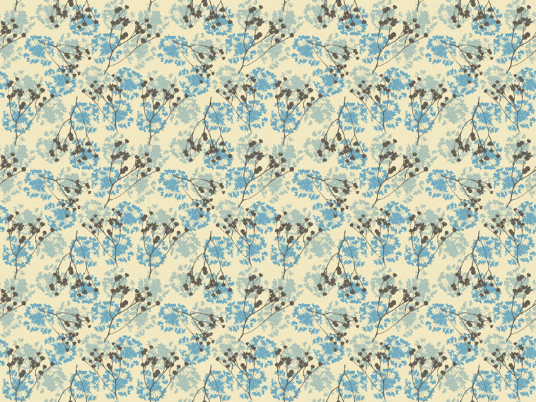 Delicate Floral Wallpaper Mural in your room