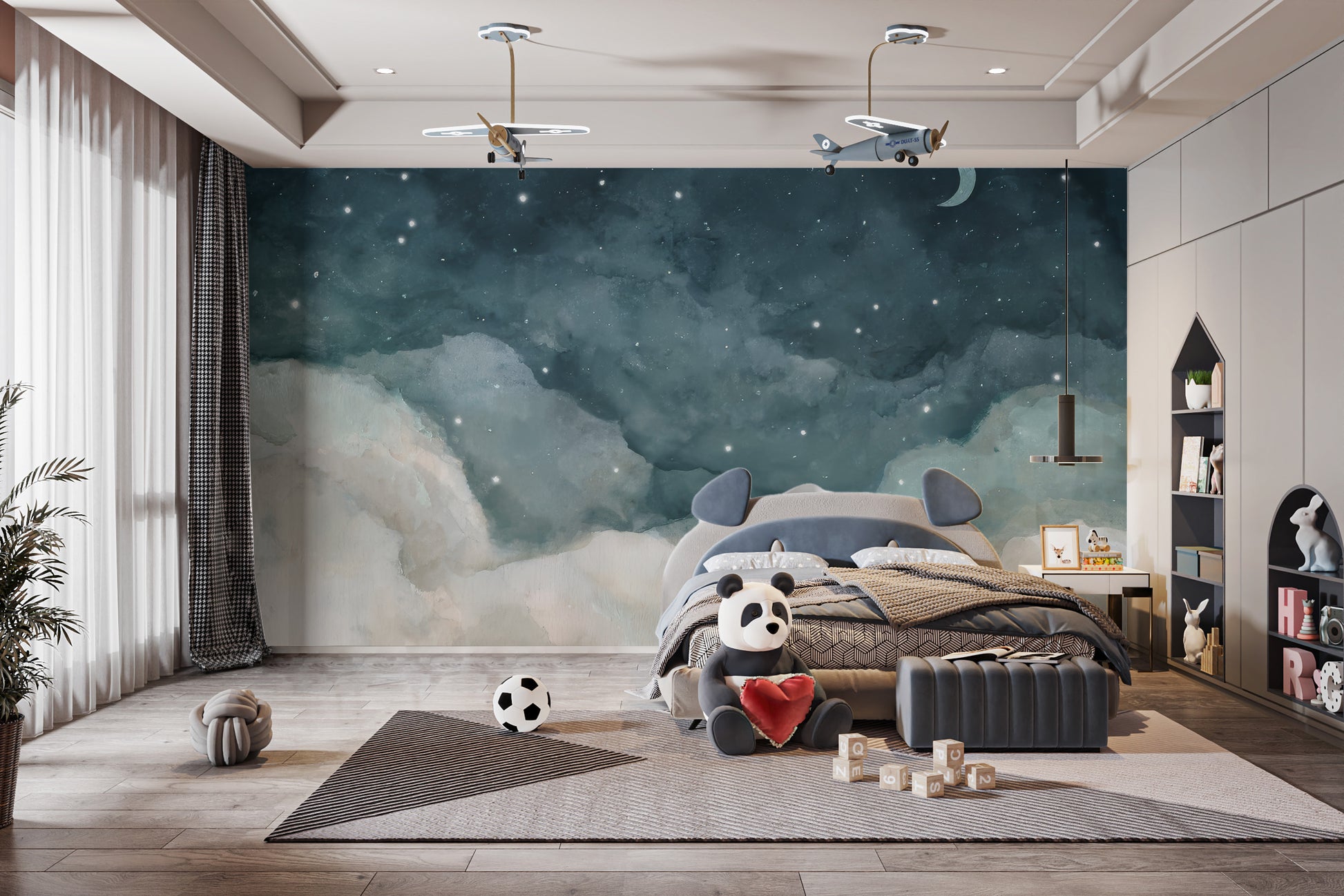 Night Sky Serenade Wallpaper - Giffywalls