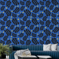 The style is abstract and has a mysterious, contemporary feel.

