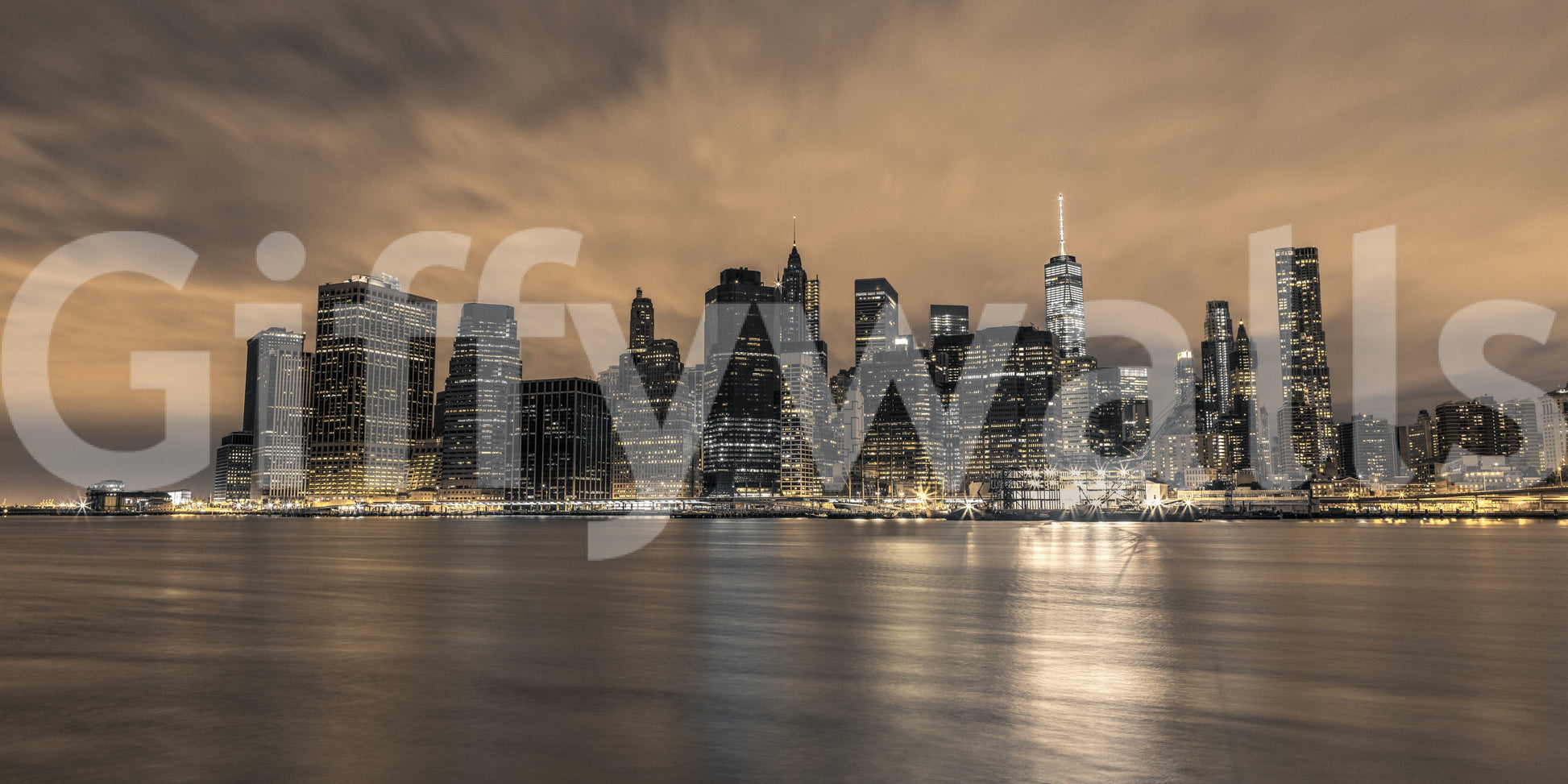 Night City Dreams elegant wall decor