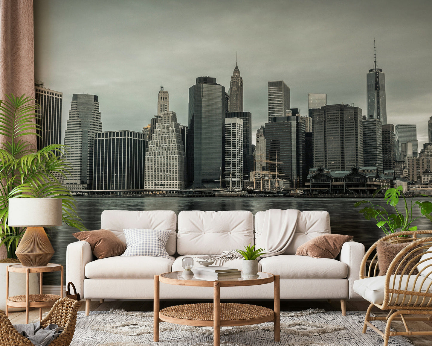 NYC Skyline Wall Mural