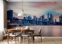 NYC Twilight Dreams Wall Mural