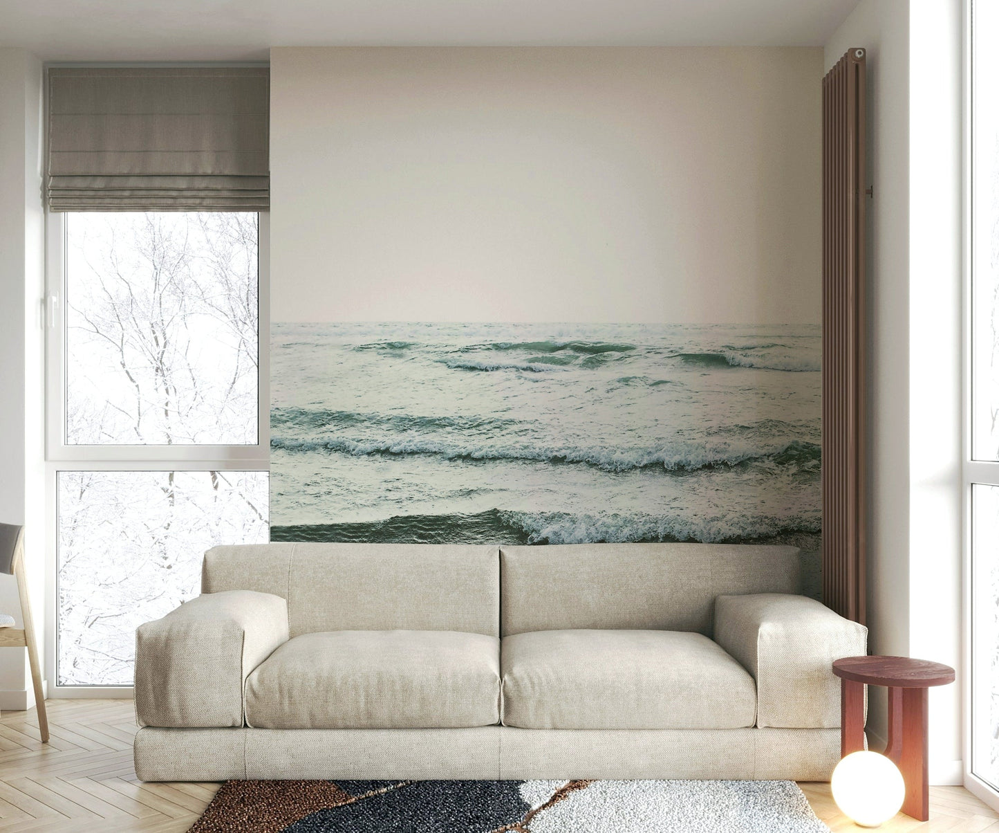 Inviting and calming aesthetic.

