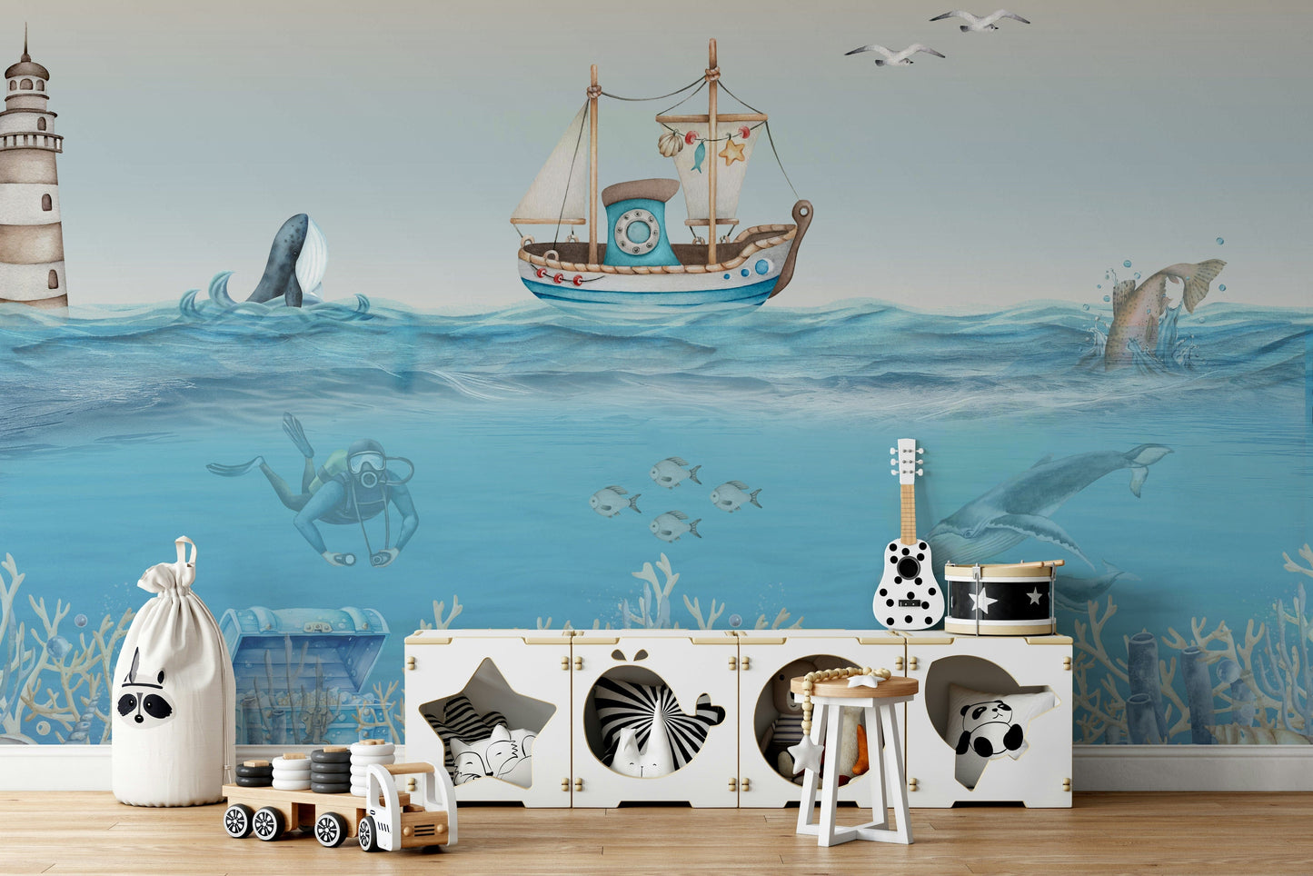 The overall feel is quiet and serene.

