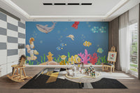 The image is suitable for a kids room or a playroom.

