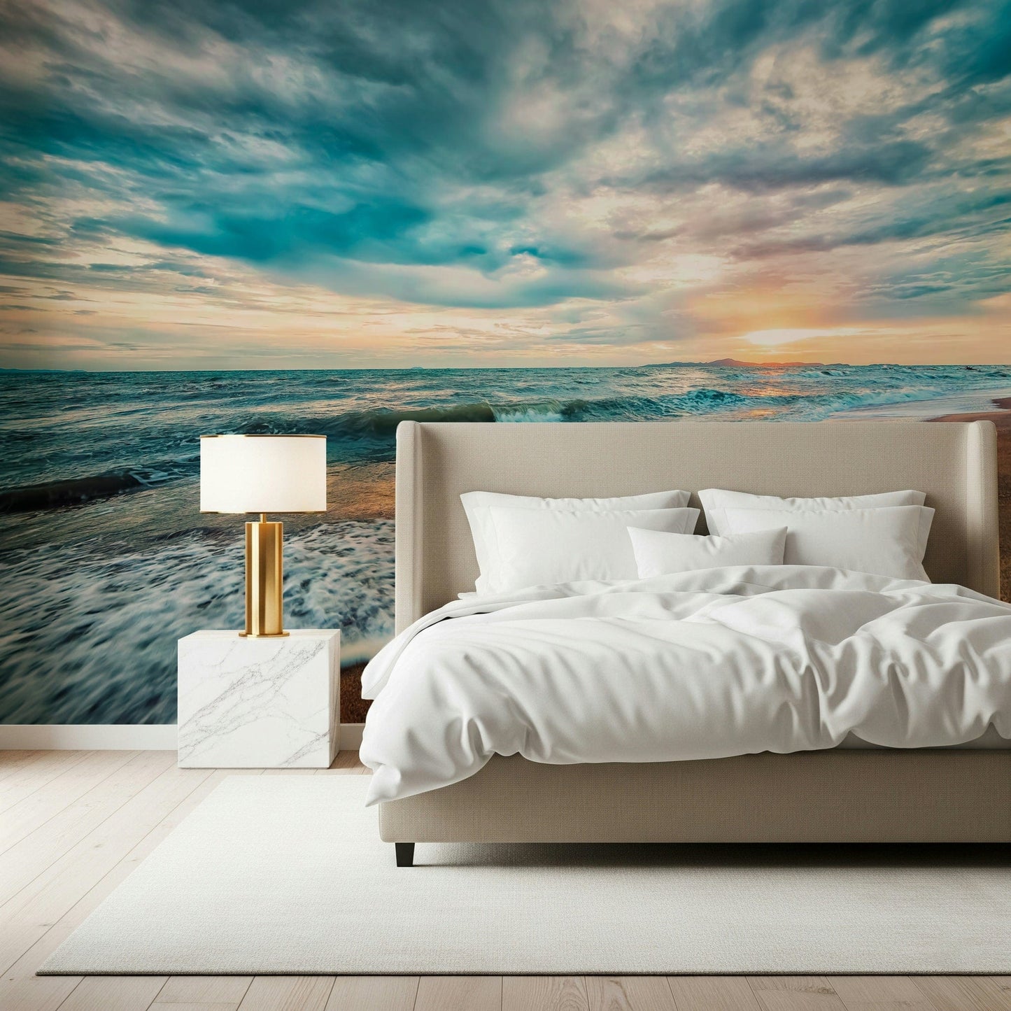 Ocean Hues Wall Mural