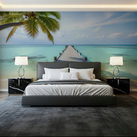 Ocean Pier Dream Wall Mural