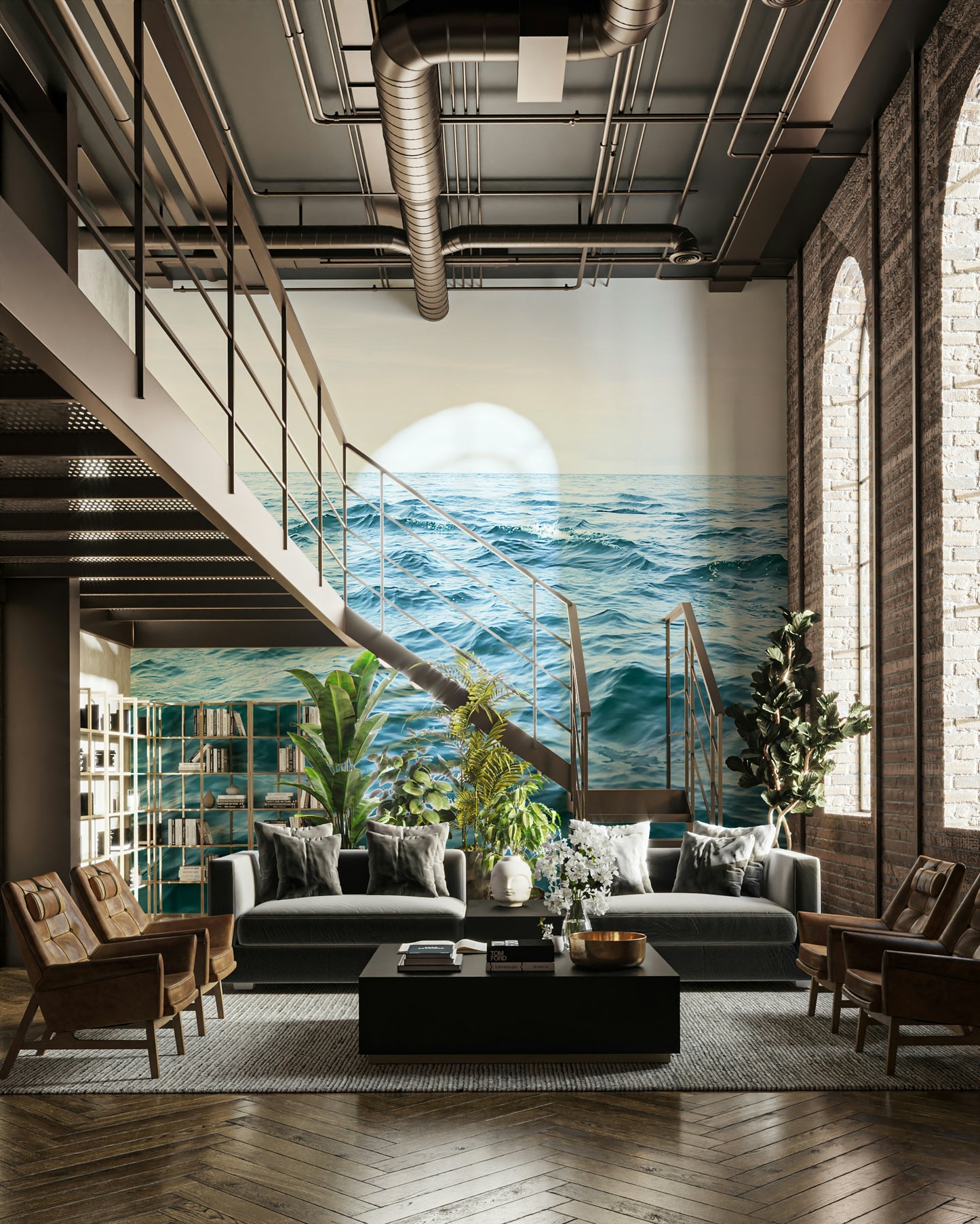 Ocean Serenity Wall Mural