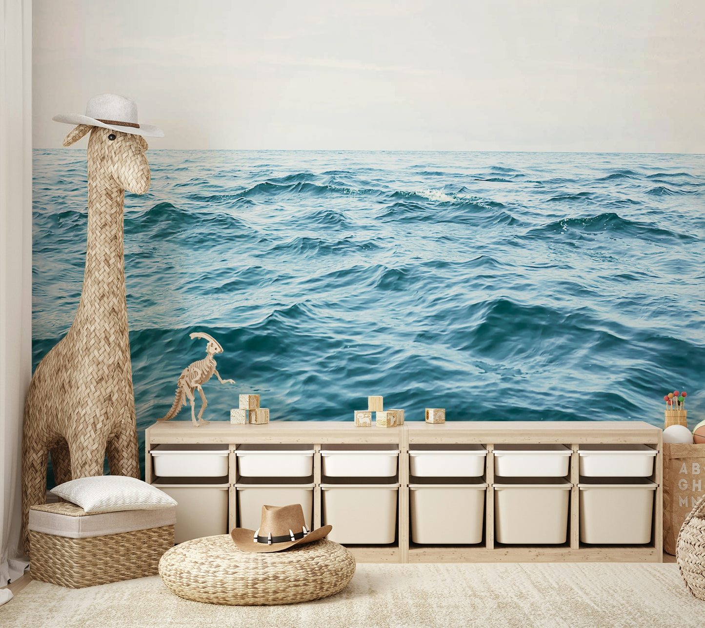 Ocean Serenity Wall Mural