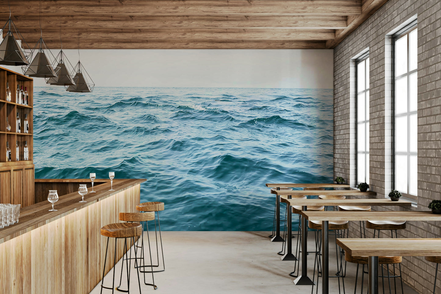 Ocean Serenity Wall Mural