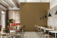 The room's lighting highlights the classic feel of the pattern.

