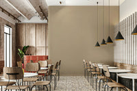 The design has a layered, artistic look with a sense of texture.

