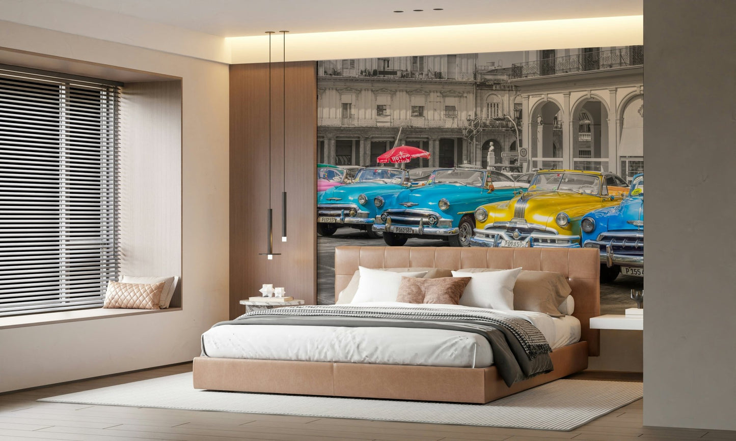 Old - school Rides Wall Mural