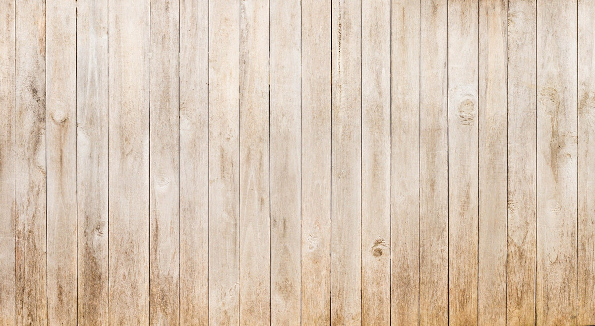 Beige Wood Panel Wallpaper Mural in your room — zoomed