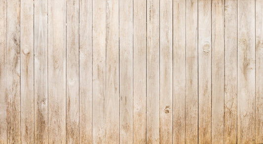 Beige Wood Panel Wallpaper Mural
