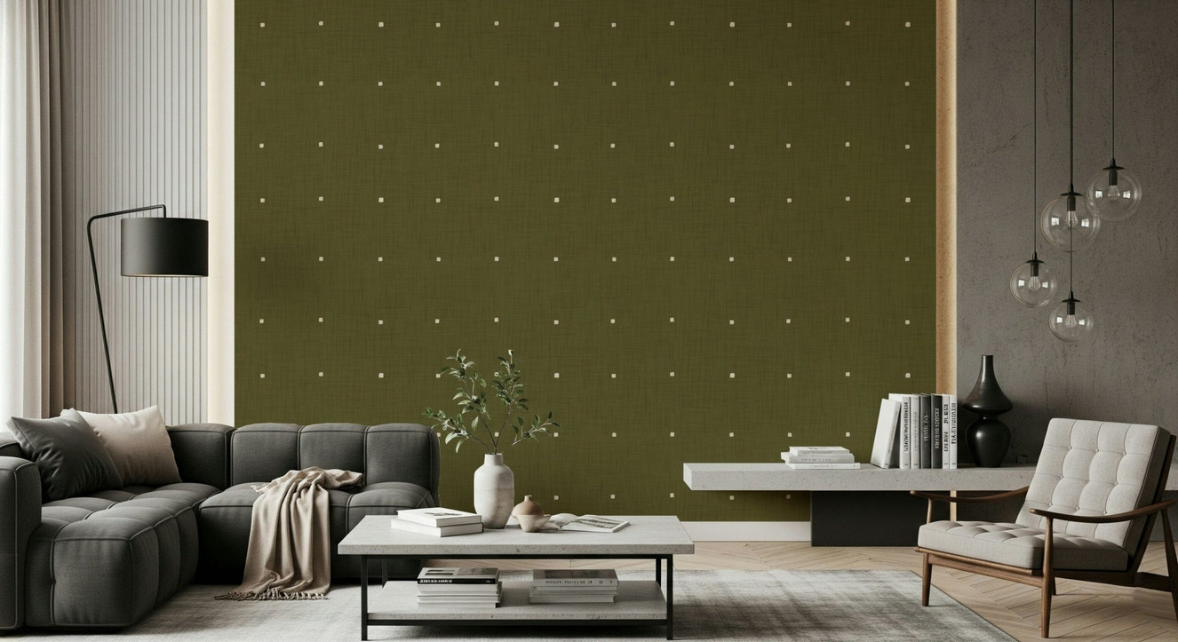 Olive Grove Texture Wallpaper⁠