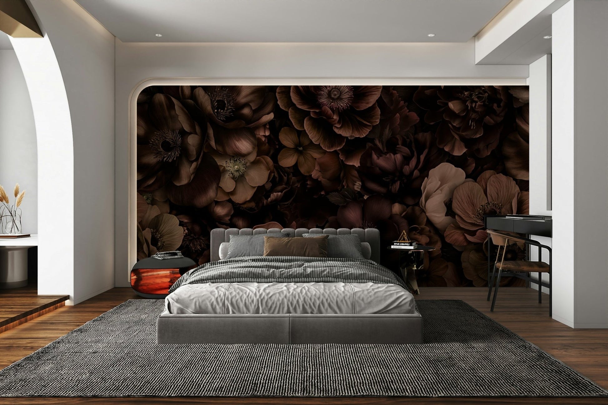 The image has a hand-drawn or painted look.

