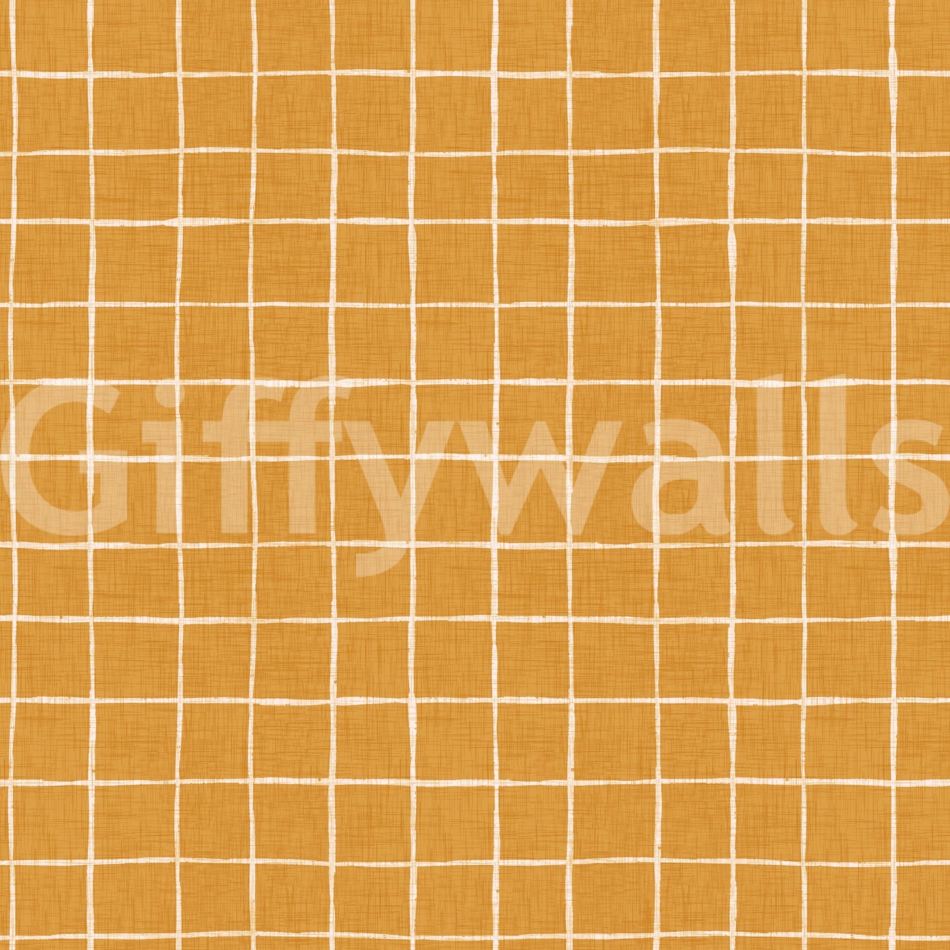 Orange Abstract Grid Wallpaper⁠
