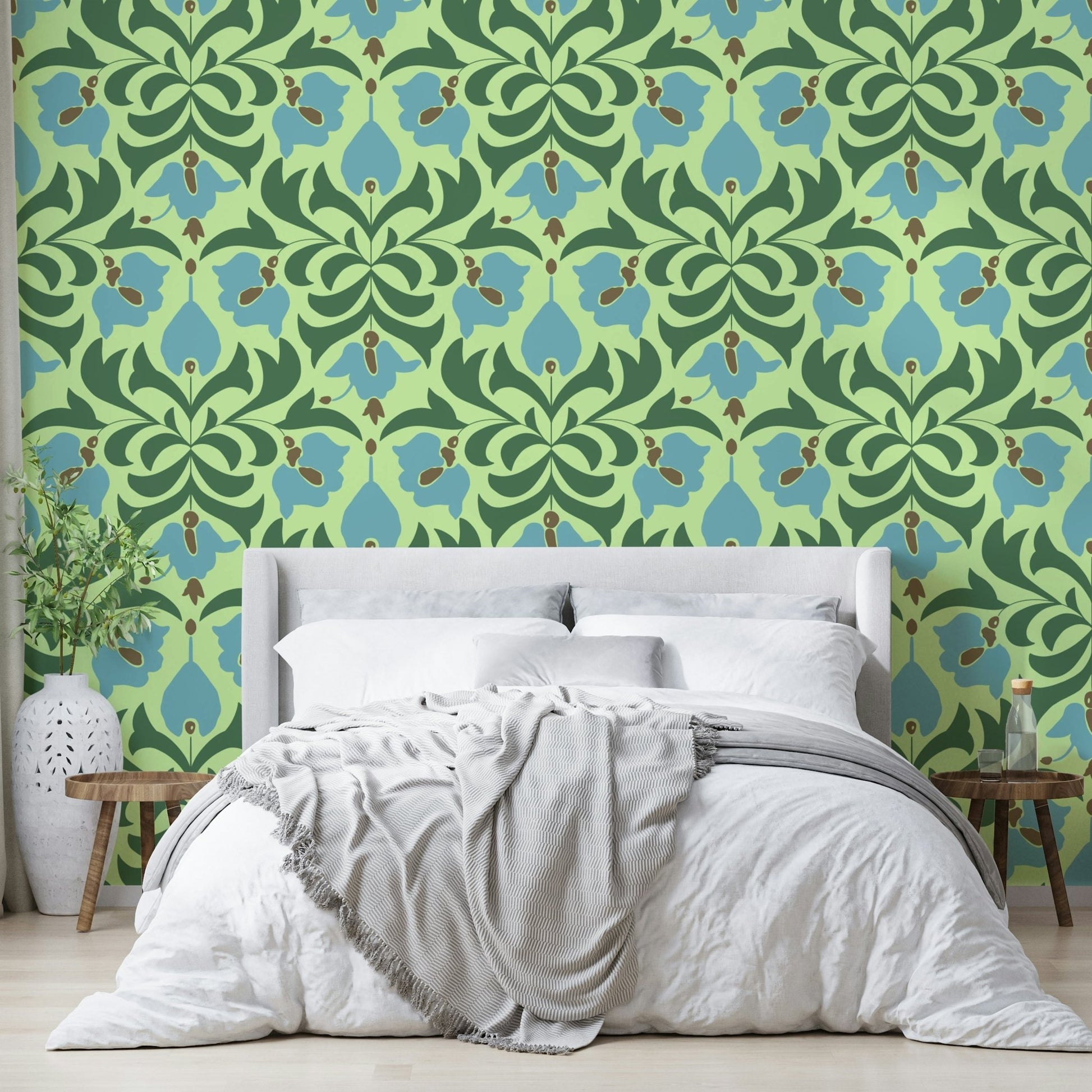 Orbisca - Botanical Balance Wallpaper⁠