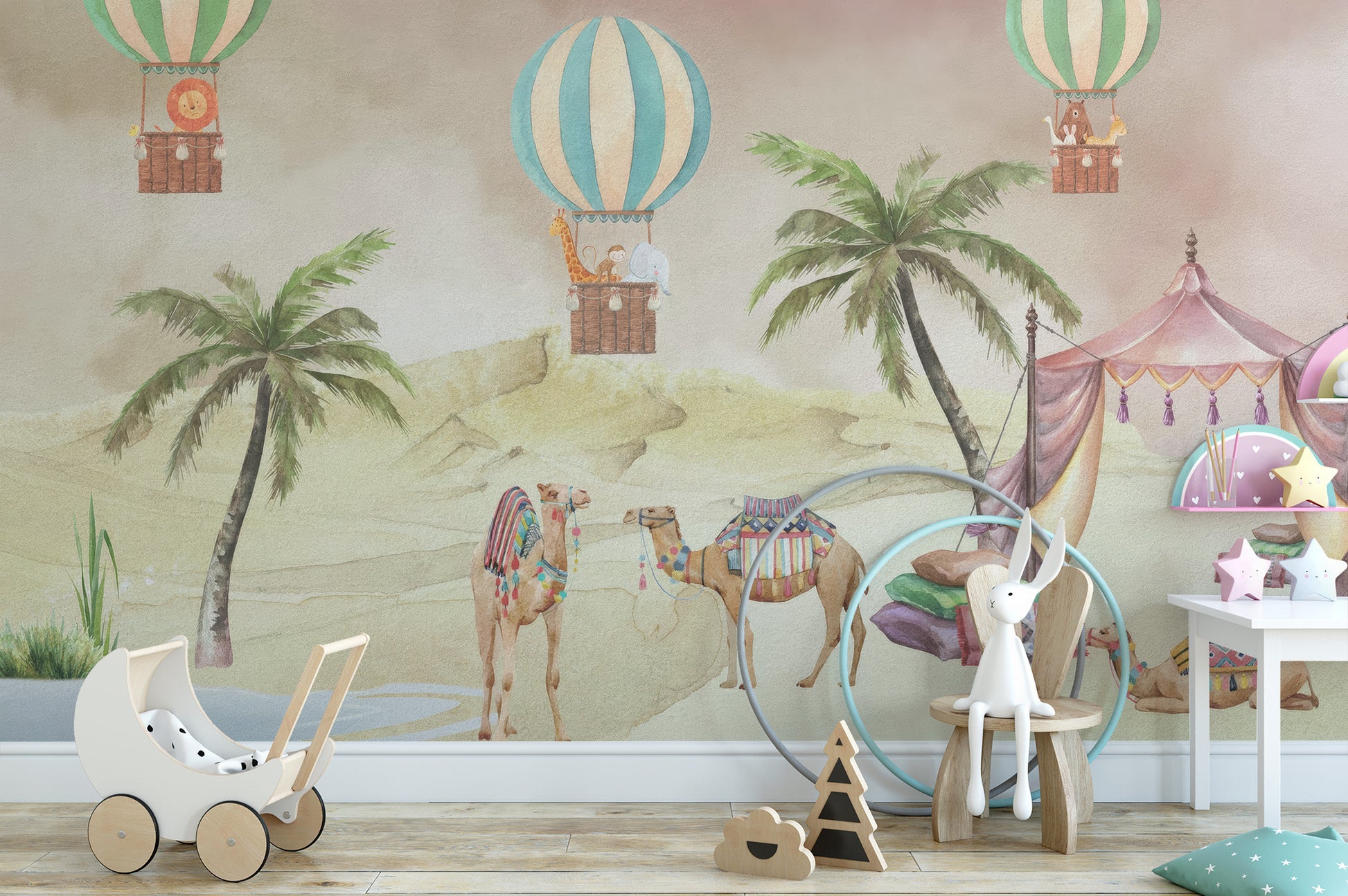 Desert Adventure Kids Wallpaper - Giffywalls