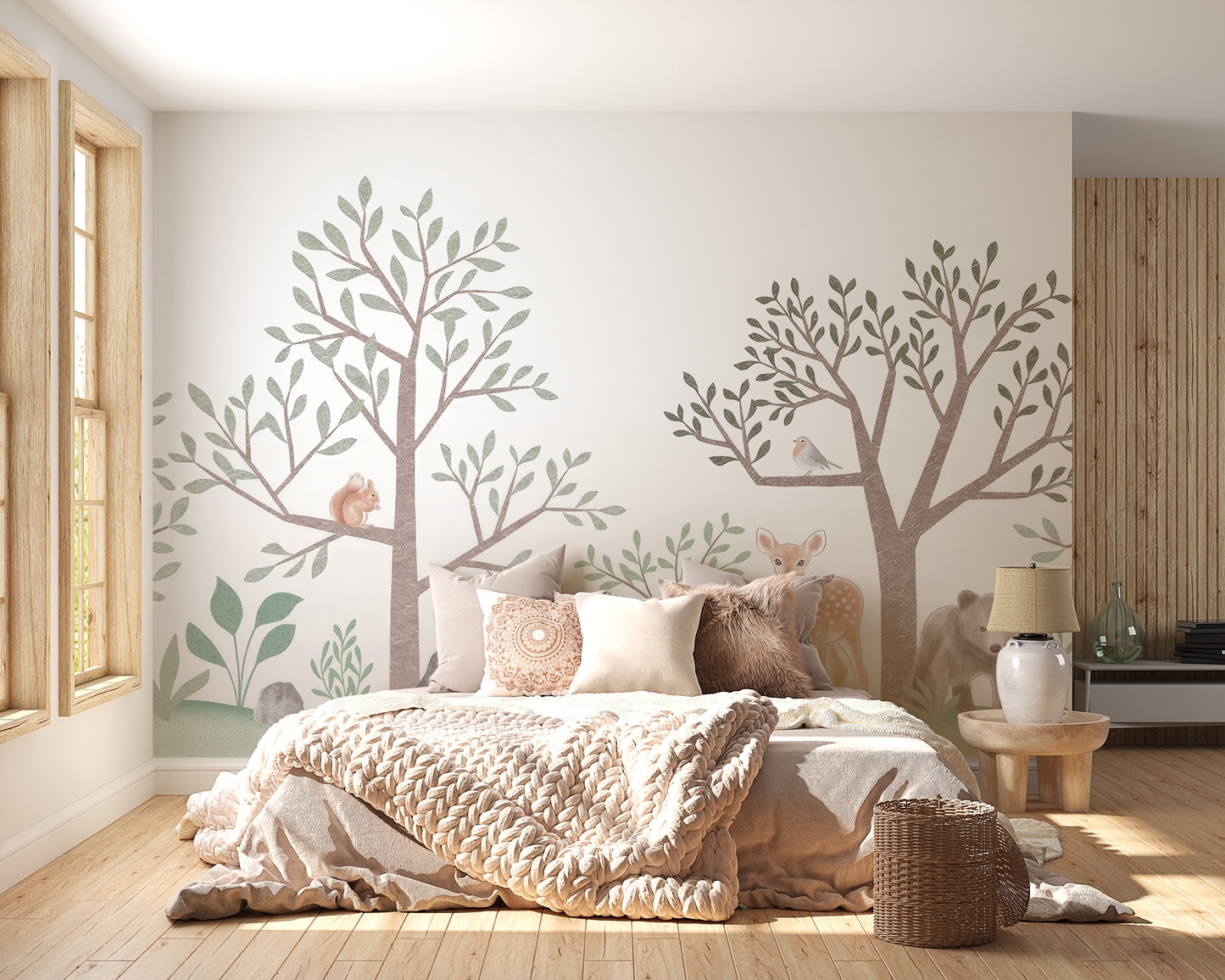 Enchanted Forest Wall Mural - Giffywalls