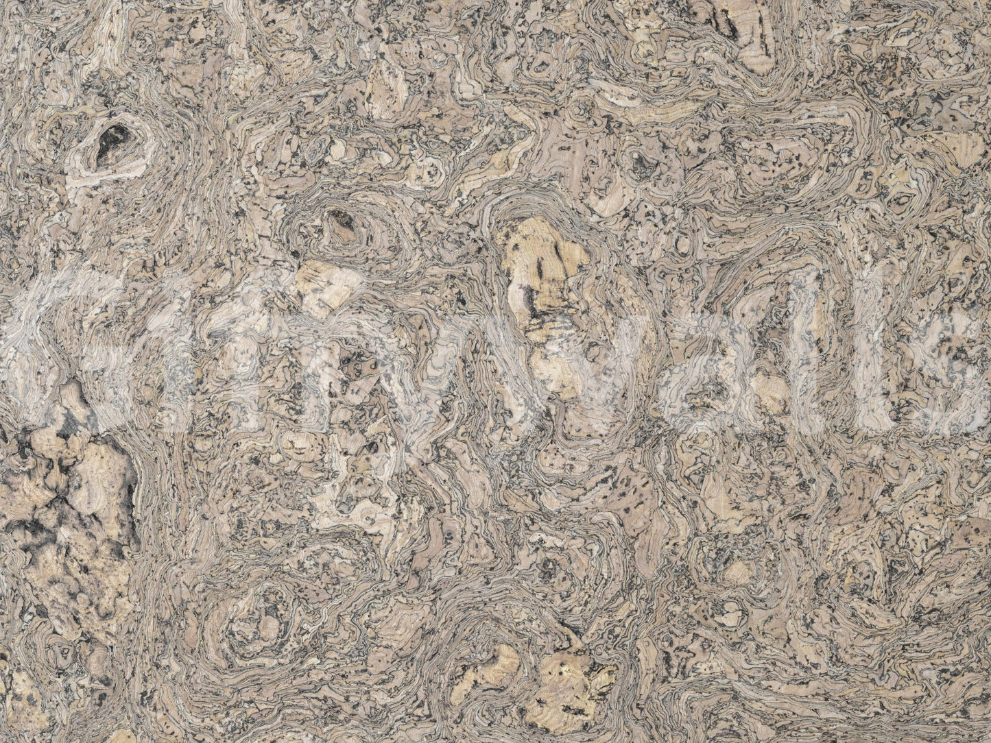 Organic Cork Grain Flow Wall Mural