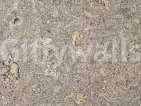 Organic Cork Grain Flow Wall Mural