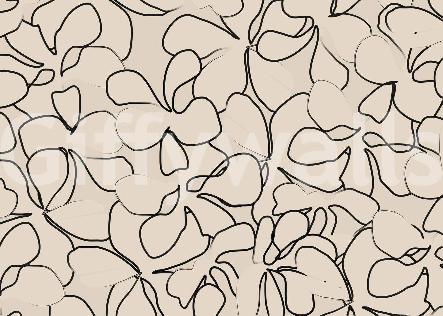 A high-quality abstract print wall mural for walls.