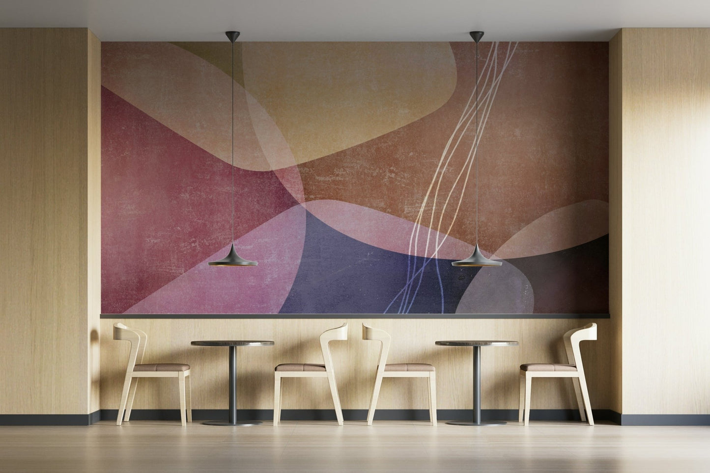 The look is sophisticated and very gentle.
