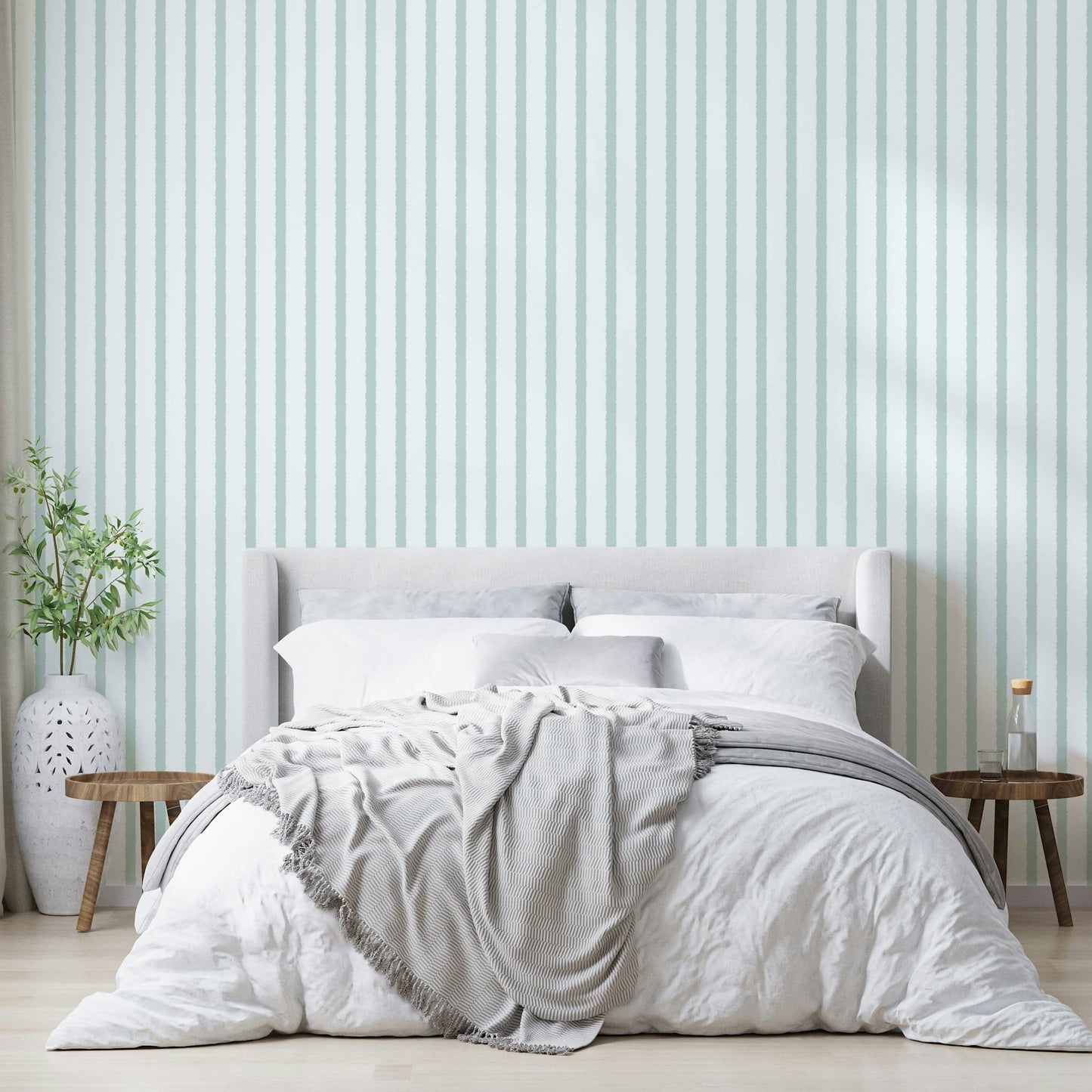 A serene organic pattern wall mural for your decor.

