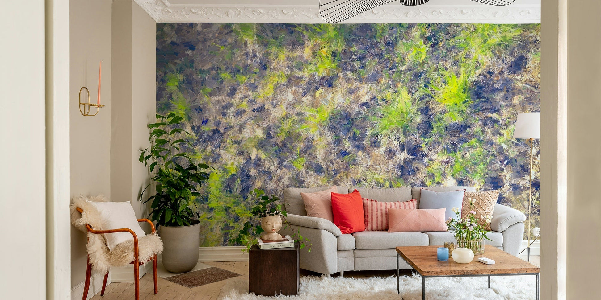 The texture of the soil, including small particles, is clearly visible.

