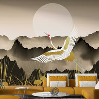 The mood is peaceful and serene.

