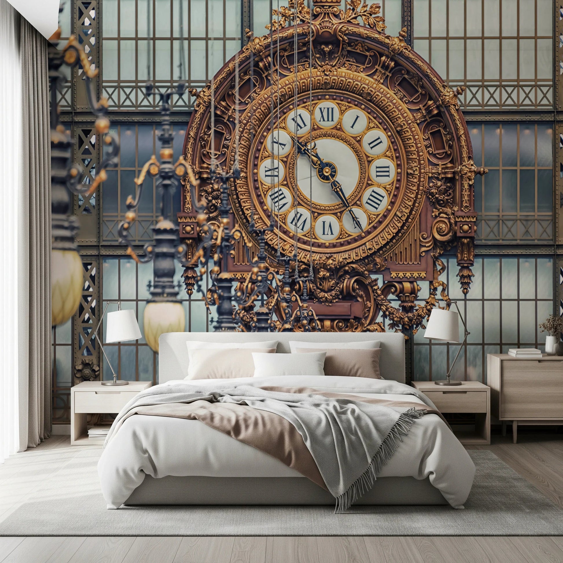 Orsay Clock Wall Mural