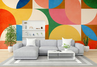 Picturesque Scandinavian city scene wallpaper.