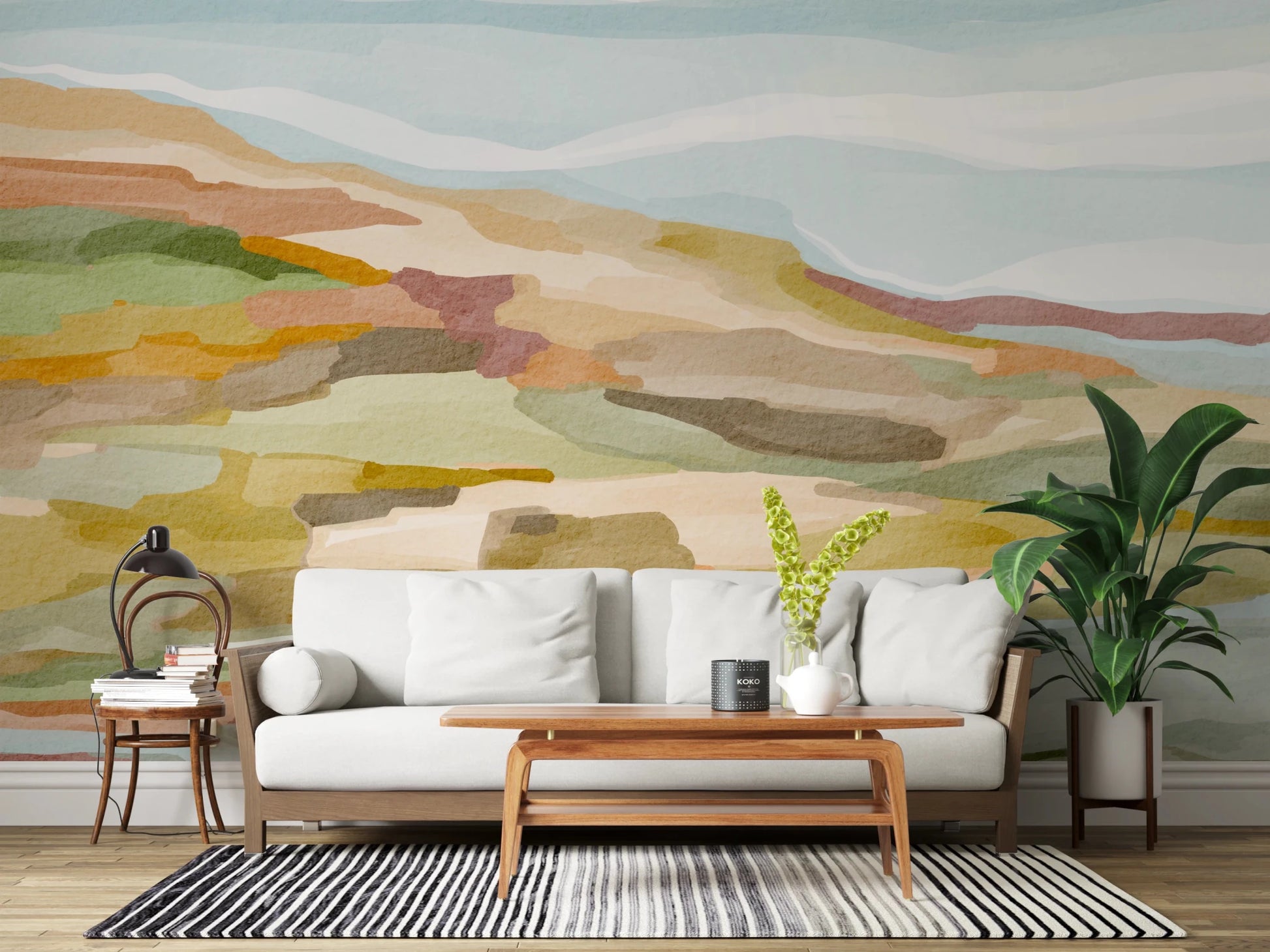 Painted Hills Wall Mural