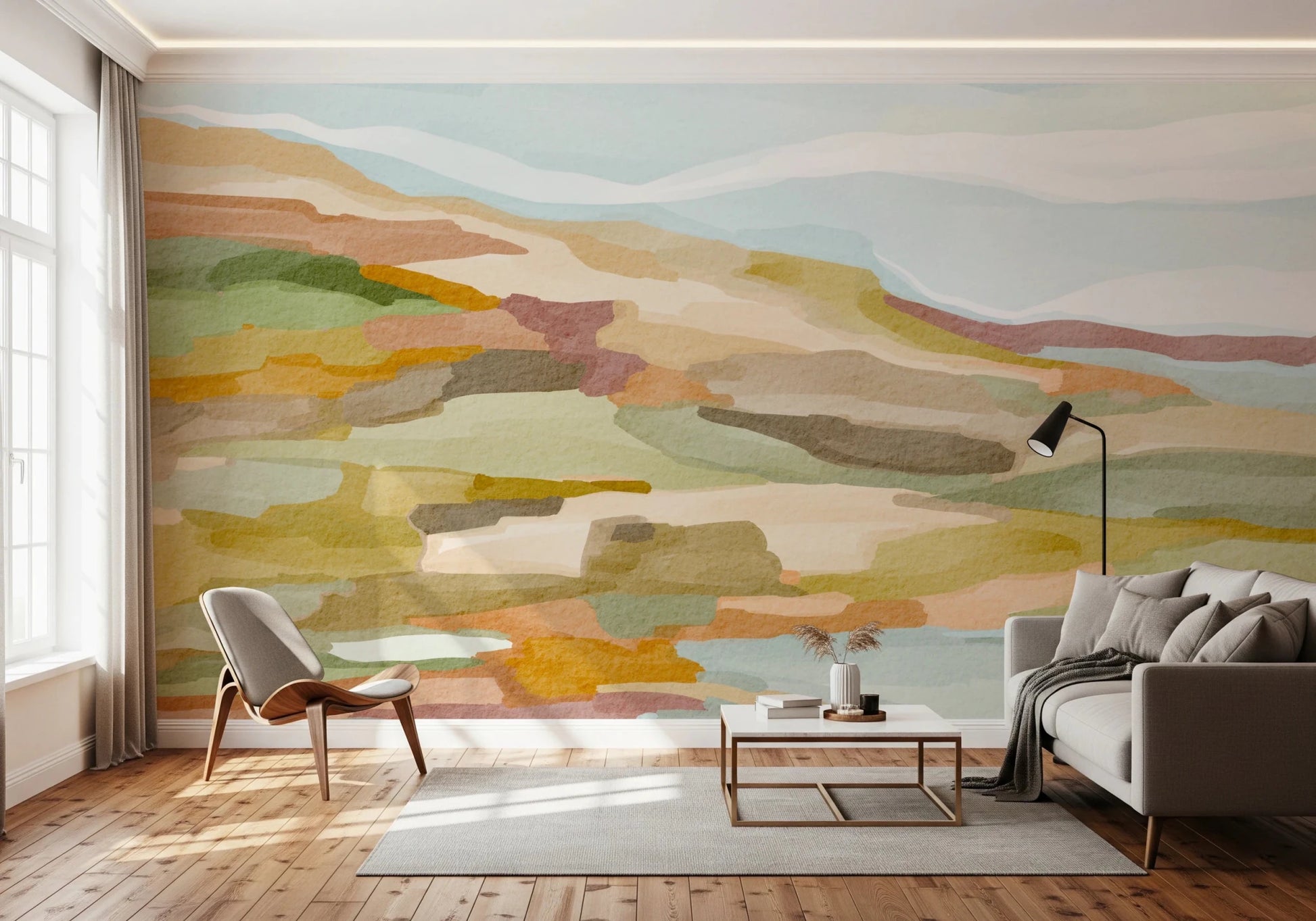 Painted Hills Wall Mural