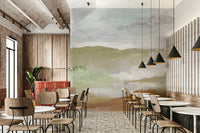 The image has a soft, painted look with visible brushstrokes.

