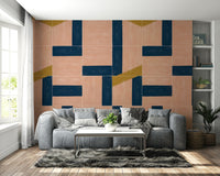 Intricate tile pattern in vibrant colors for feature wall decor


