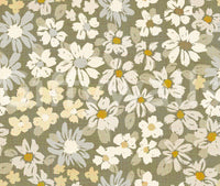 Dynamic and flowing flower and leaf shapes.

