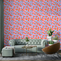 Painterly Pulse bold mural wallpaper

