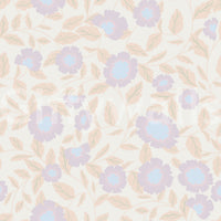 Muted tones Pale Petals peel and stick wallpaper mural