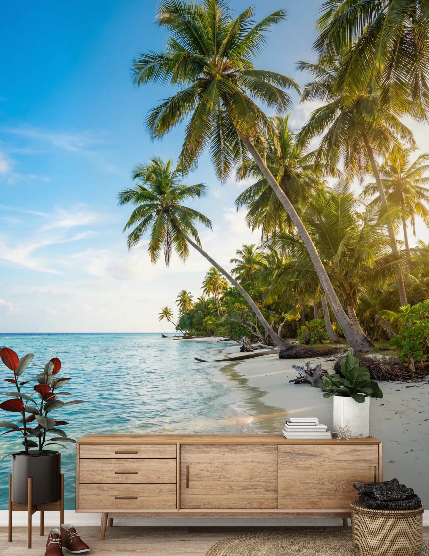 Palm Paradise Walls Wall Mural